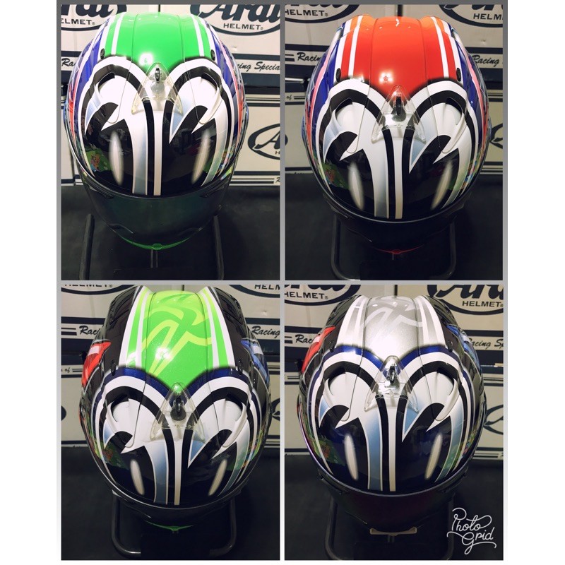 Arai Rx7 Rr4 Nakano 大全套綠月兔橘月兔綠手裏劍灰手裏劍 蝦皮購物