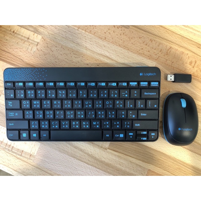 二手 羅技 Logitech MK240 NANO 無線鍵鼠組 迷你鍵盤滑鼠 加碼送 藍芽數字鍵盤