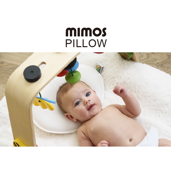 限量優惠 Mimos 3D 自然 頭型 嬰兒 枕頭 XL XXL 【枕頭+枕套】0-10個月 5-18個月 適用 透氣 散熱