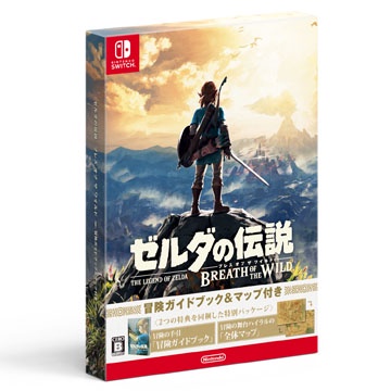 Nintendo Switch NS 薩爾達傳說 曠野之息 日版可更新中文 附遊戲特典