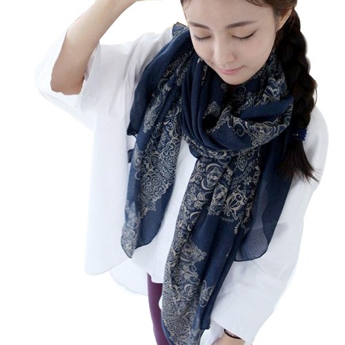韓國流行時尚 爆款巴黎纱圍巾  69693