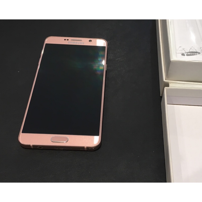 *二手*極新Samsung Note5 32G 粉色 2016年製 過保 女用機