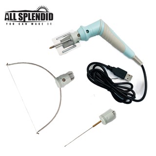 【All Splendid】USB保麗龍 三合一切割器 三種切頭 可切多種形狀