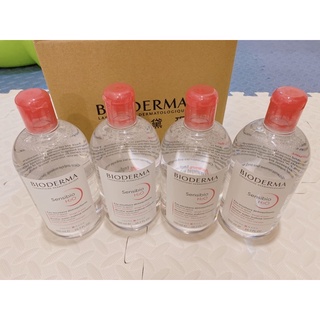 全新 BIODERMA貝膚黛瑪 舒敏高效潔膚液500ml 臺灣官網正品