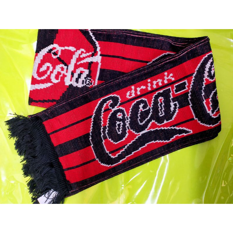 可口可樂 coca-cola限量圍巾 英國製造