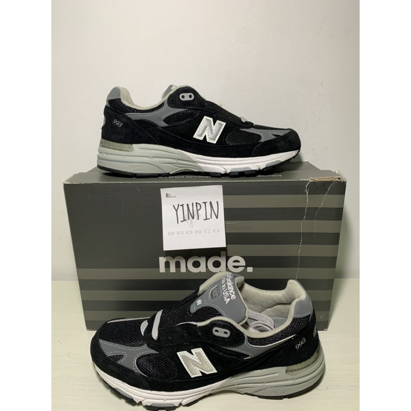 YP 現貨 紐巴倫 NEW BALANCE NB 993 BK 女鞋 黑色 元祖灰 991 992 327