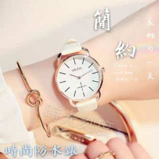 KEZZI/珂紫 簡約時尚小秒針防水手錶 女錶 女生手錶 韓版手錶 女生腕錶 錶
