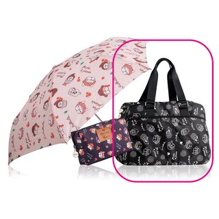 Ettusais 艾杜紗 X Ghost Shop 聯名 鬼畫符 托特包 /旅行包 /側背包 另有同系列化妝包跟傘喔
