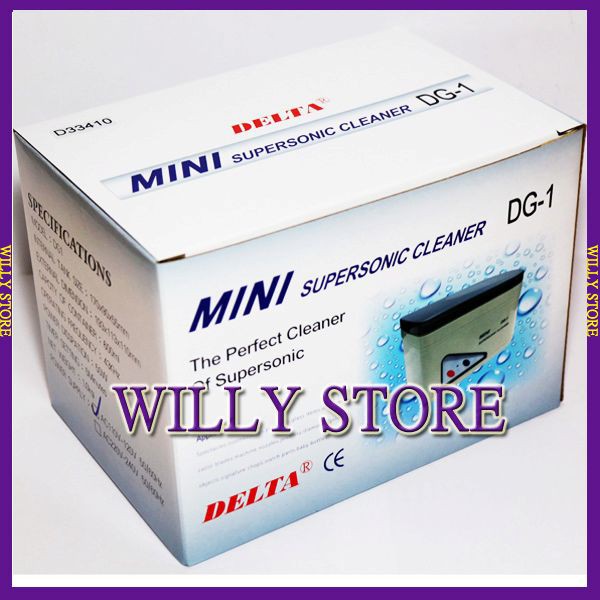 【WILLY STORE】DELTA DG-1 超音波洗淨機 超音波清洗機 洗眼鏡 洗首飾