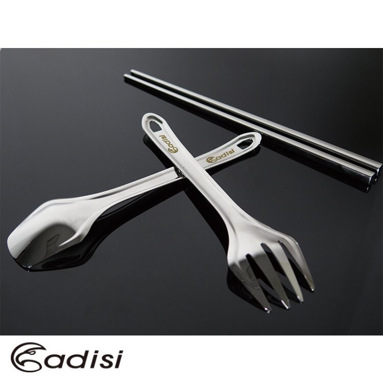 ADISI 不鏽鋼餐具三件組AS16159 (湯匙、叉子、筷子、組合)
