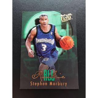 新人卡 1996-97 Fleer Ultra Stephon Marbury All Rookie RC #10