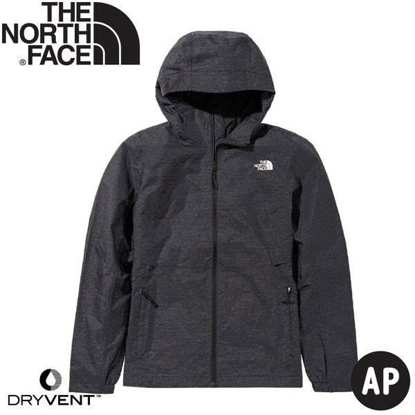 【The North Face 美國 女 DryVent防水外套《黑灰》】49B9/防水夾克/衝鋒衣/防風外套/悠遊山水