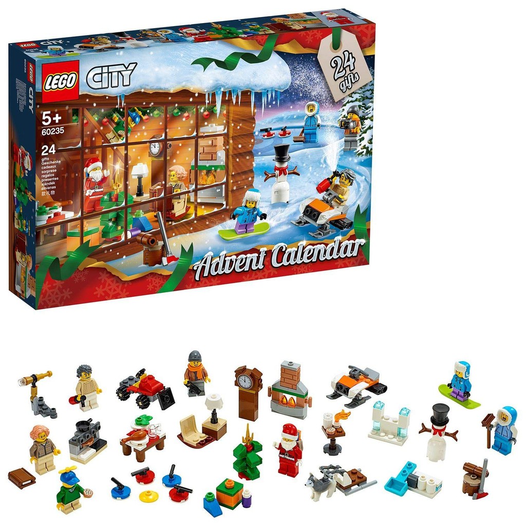 ||一直玩|| LEGO 60235 2019 City Advent Calendar 驚喜月曆 降臨曆