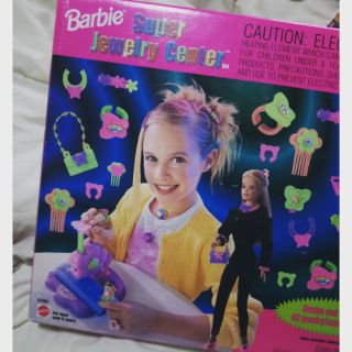 芭比配件DIY遊戲組 barbie super jewekry center