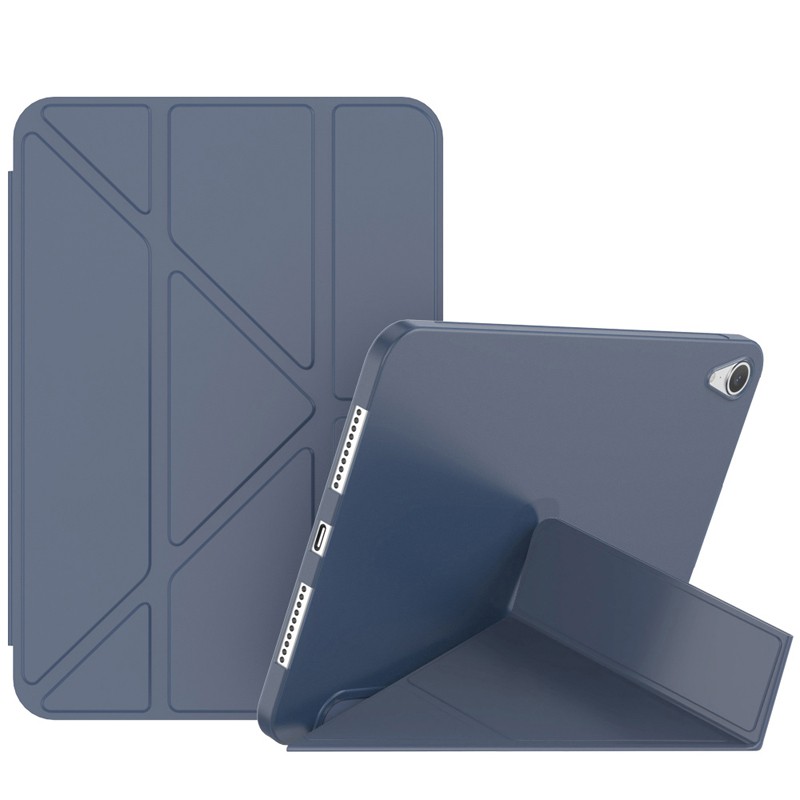 蘋果8.3吋 iPad Mini6粉彩多折TPU高質感保護平板皮套 現貨 廠商直送