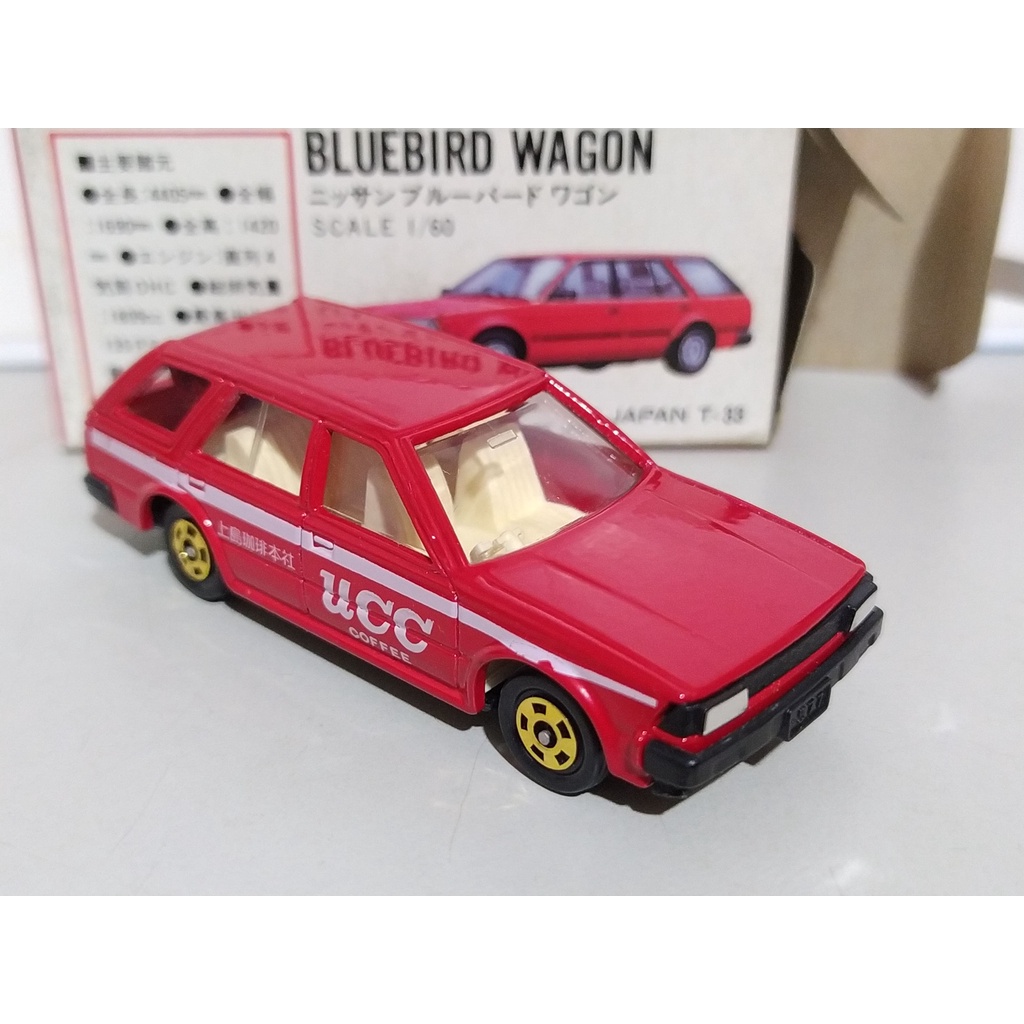 Tomica 34 Bluebird Wagon Nissan 日產 青鳥旅行車 日本製