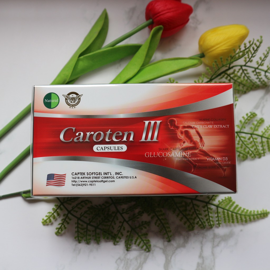 美國NaturalD軟硬骨照護 滋鈣挺三代軟膠囊 NATURAL-D CAROTEN III CAPSULE 30粒/盒