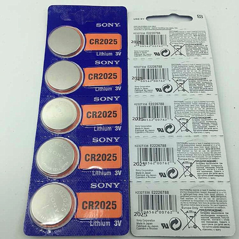 CR2025 鈕扣電池 SONY 3V水銀電池