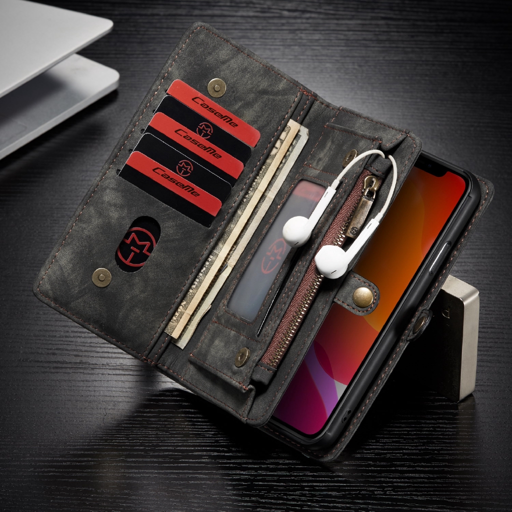 日本代購磁吸可拆分皮套cm正版iphone 11 Pro Max Xs 蘋果xr 手機殼i7保護套8plus錢夾包 蝦皮購物