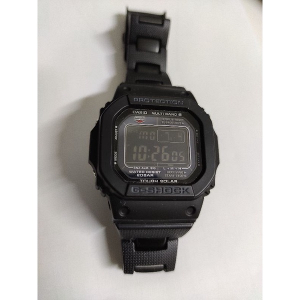 二手 CASIO卡西歐 G-SHOCK GW-M5610BC 複合式錶帶