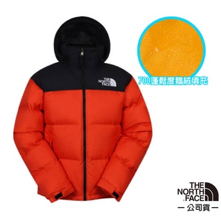 【美國 The North Face】特價75折》ICON 經典配色透氣鵝絨外套 羽絨衣夾克 3C8D-R15 火焰紅