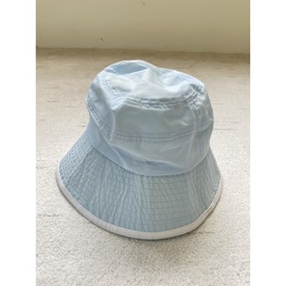 二手 UV-FREE 藍色純棉漁夫帽 抗紫外線抗熱纖維