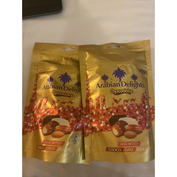 現貨 杜拜機場 必買伴手禮 Chocodate Dubai 中東 巧克力 椰棗 核桃 堅果