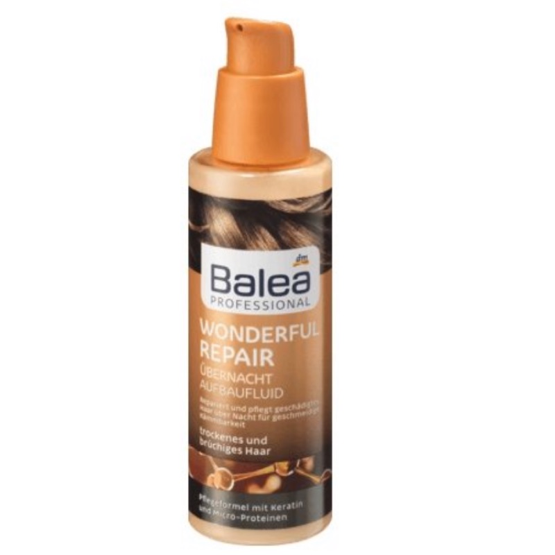 德國 Balea wonderful repair 夜間加強 頭髮修護素 護髮油 護髮素 100ml