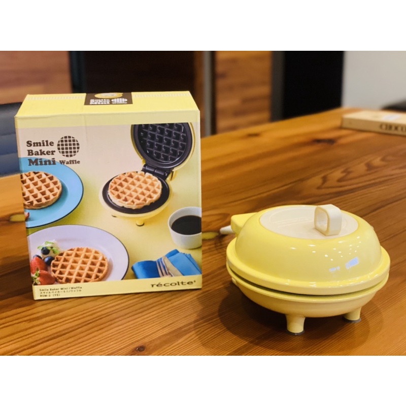 日本麗克特Recolte Mini 迷你鬆餅機 （僅使用過一次）