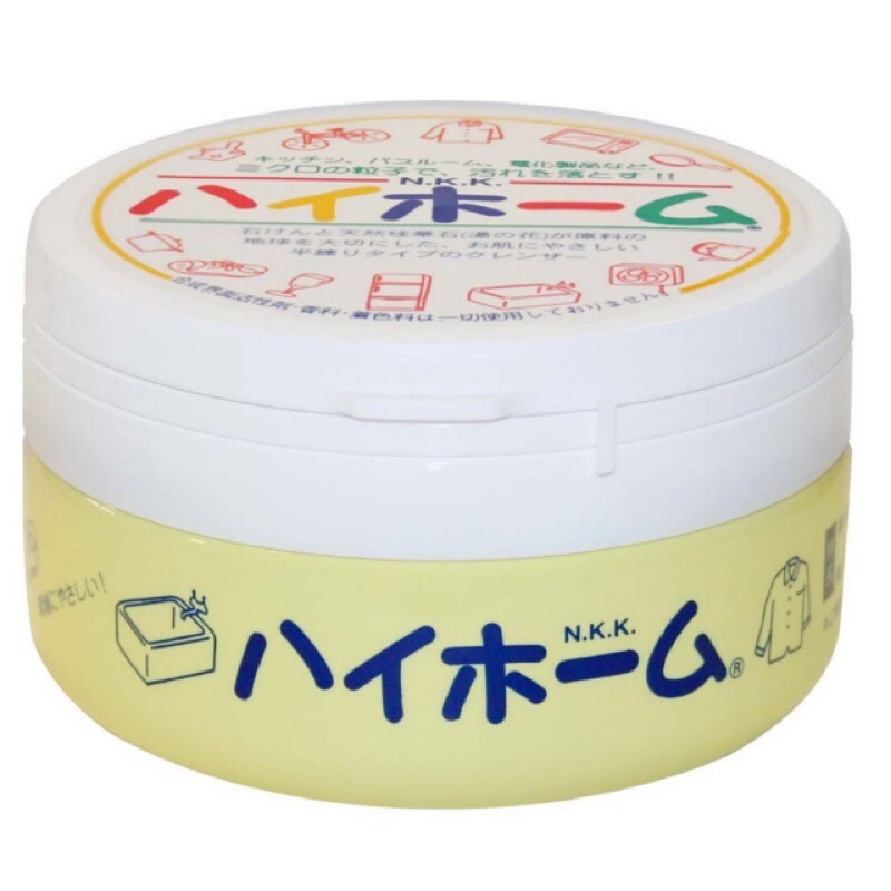日本製hihome 湯之花 無敵萬用 超強去汚清潔膏400g