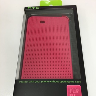 HTC E9+原廠炫彩洞洞皮套