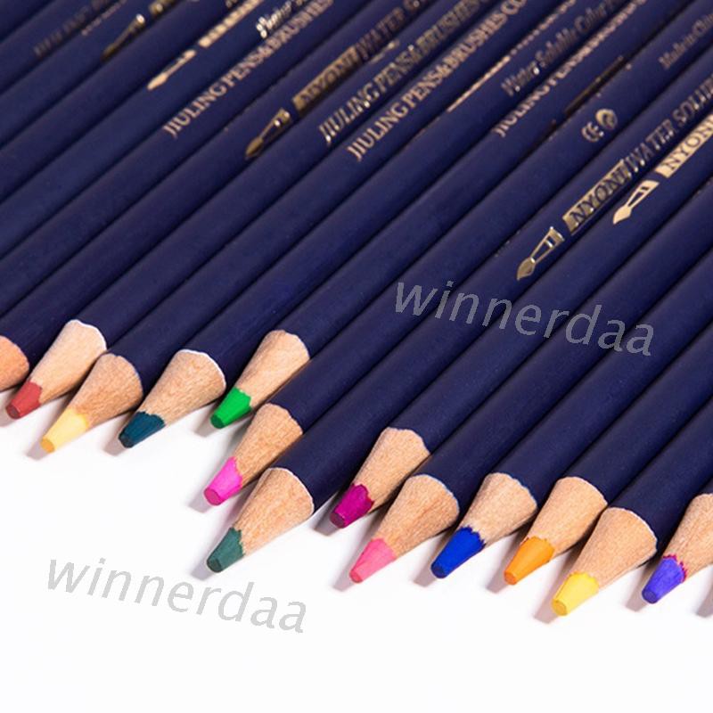 48 / 72 / 100 水彩鉛筆優質軟芯專業可溶性彩色鉛筆 蝦皮購物