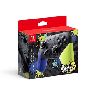 【柯p遊戲館🌈】臺灣公司貨保固1年 NS Switch PRO 控制器 漆彈大作戰3 特別版 特仕版 PRO