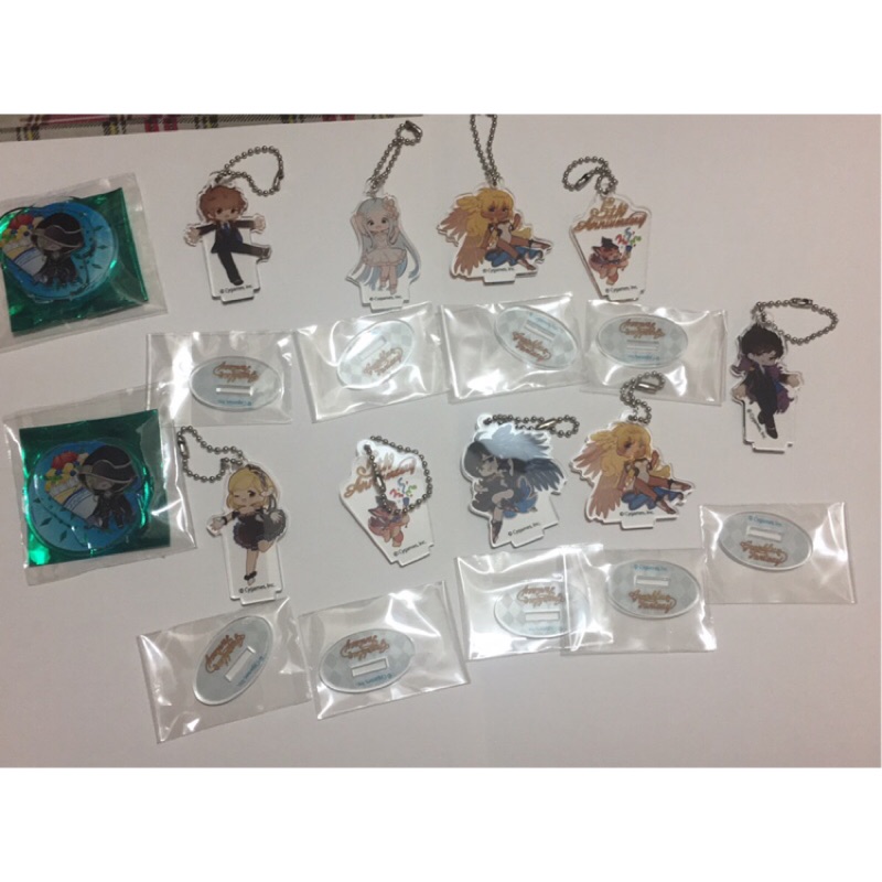 碧藍幻想 迷你 壓克力 立牌 GBF 5週年 姬塔 古蘭 碧 露莉亞 雙子天司 彼列 巴布 可麗餅