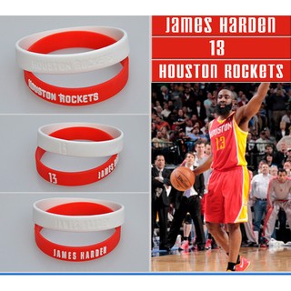 NBA 火箭 HARDAN 矽膠 手環 立體 凹凸