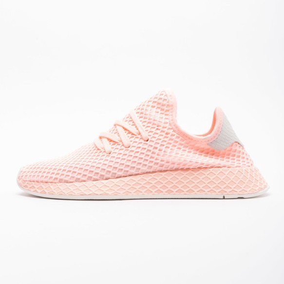 【小八】adidas Deerupt Runner W 橘粉 B41727