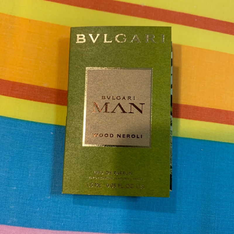 Bvlgari 森林之光 寶格麗  男性淡香精 試管香水 1.5ML