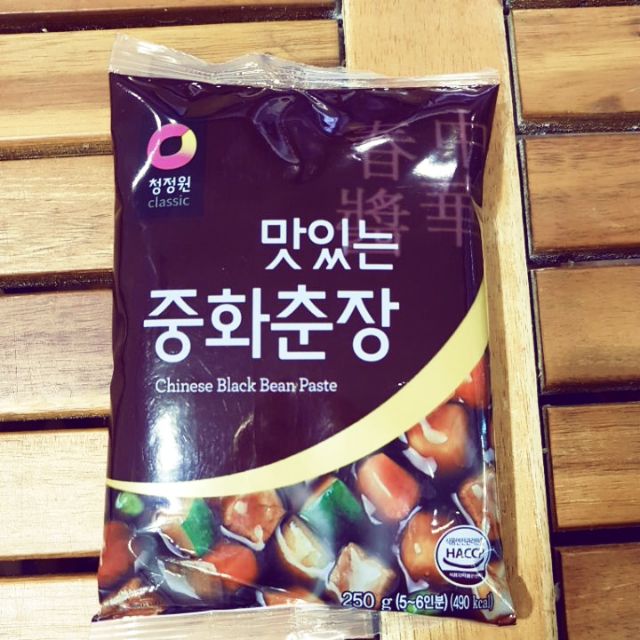 韓式黑麵醬 出清特價 10入 300元