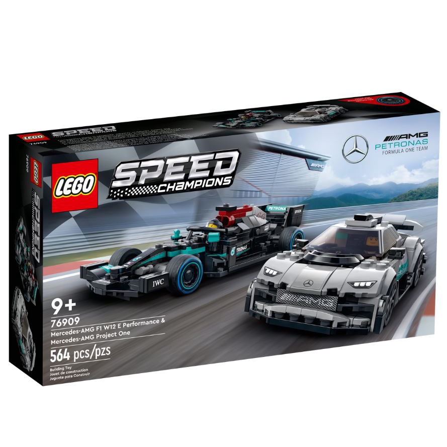 【台南樂高 益童趣】LEGO 76909 賓士 AMG F1 W12 E &amp; Project One speed系列