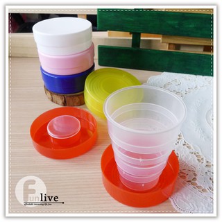 糖果伸縮折疊杯 折疊環保杯 PP環保伸縮收納杯 迷你伸縮折疊杯 折疊旅行杯 折疊水杯 露營野餐 客製化禮品專家2565