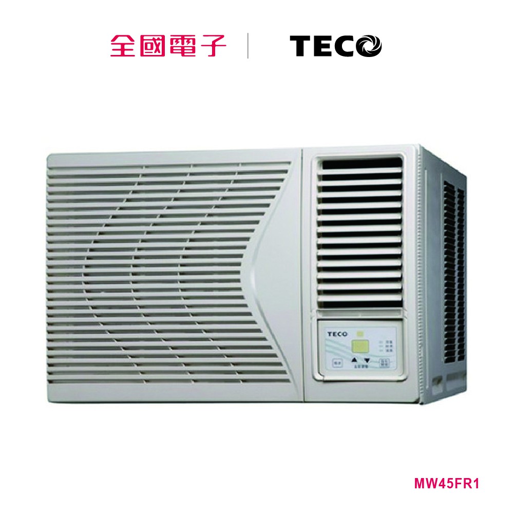 TECO東元 定頻右吹窗型冷氣 MW45FR1【全國電子】