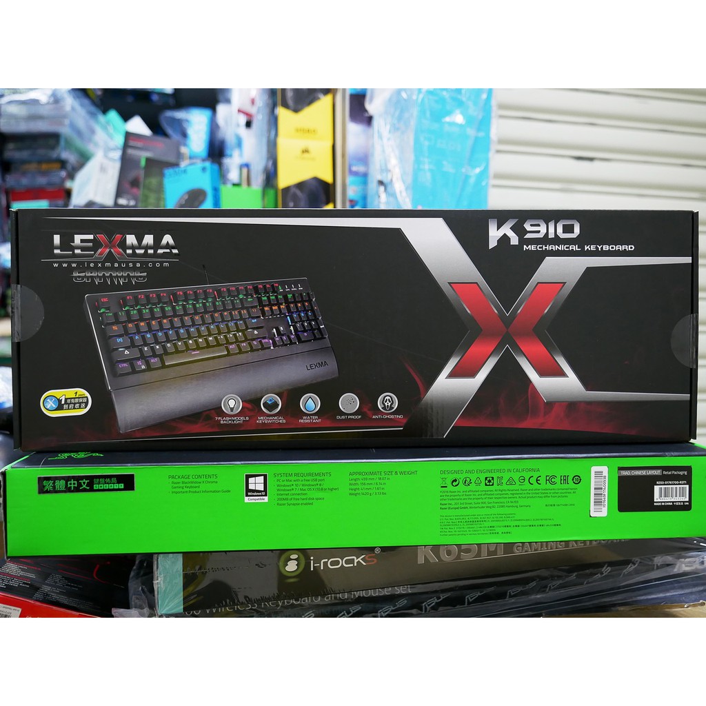 LEXMA K910背光機械式鍵盤的價格推薦 - 2026年4月 | 比價比個夠BigGo
