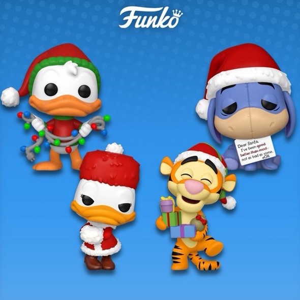 BEETLE FUNKO POP DISNEY 迪士尼 聖誕節 唐老鴨 黛西 屹耳 跳跳虎 小熊維尼 HOLIDAY