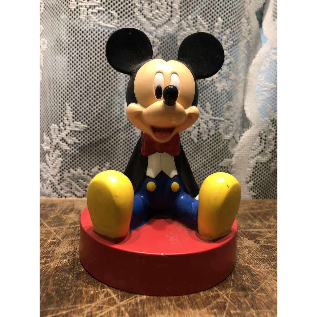 Disney 絕版三菱東京ufj銀行米奇存錢筒企業物 蝦皮購物
