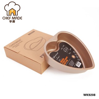 (烘焙神拳)Chefmade學廚WK9208愛心8吋8寸心型愛心形蛋糕模凸底芝士慕斯烘焙模具wk9208烘焙烤盤可麗露模