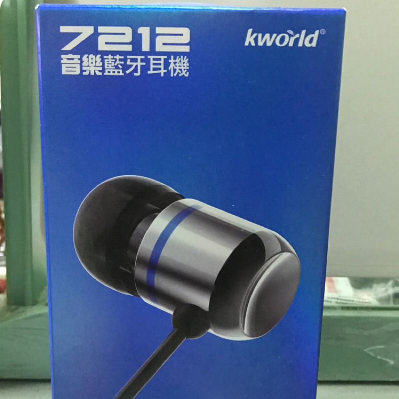 kworld 音樂藍芽耳機 ，二手，少用。