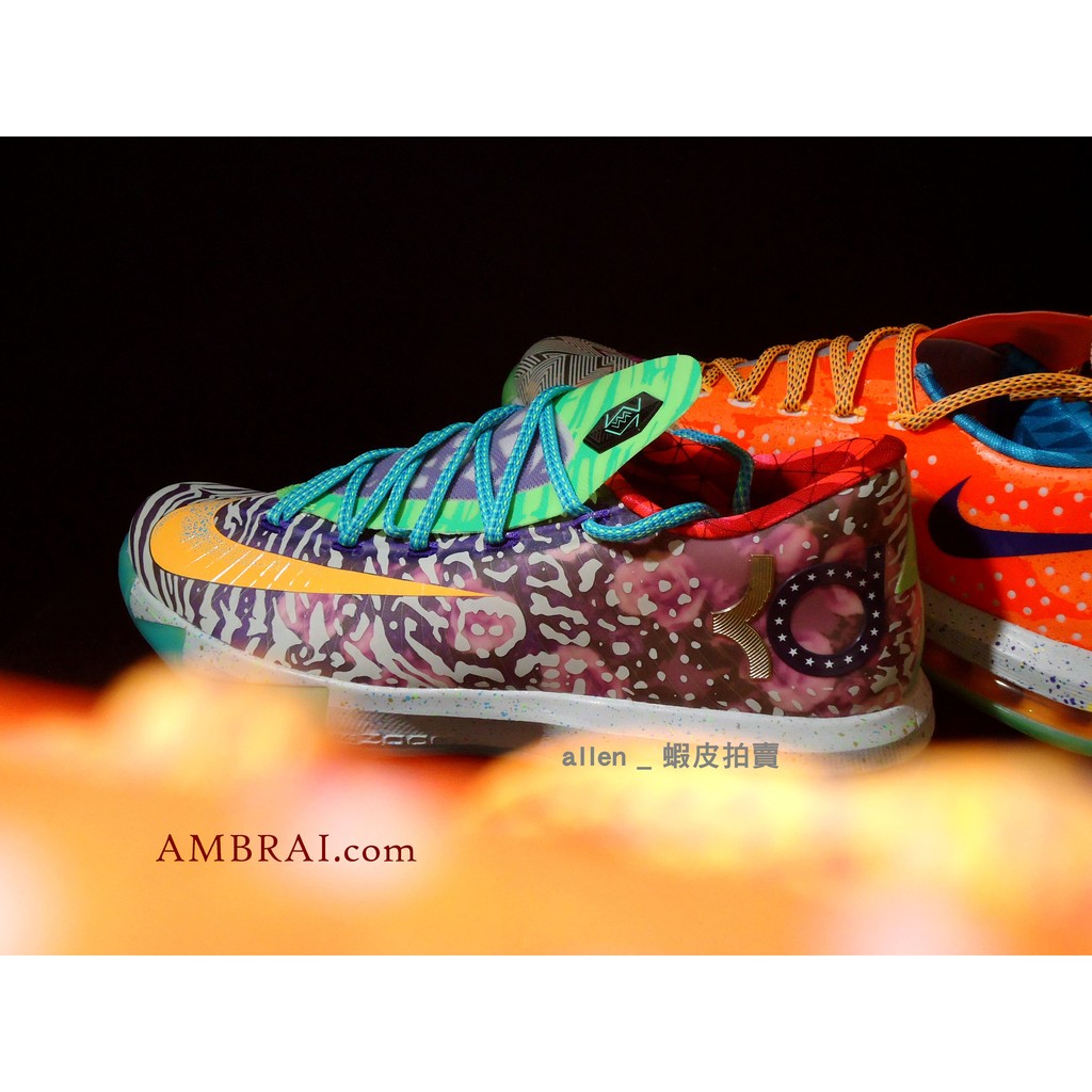 【AMBRAI.com】 Nike KD 6 What The 不對稱 鴛鴦配色 陰陽 乳癌 眾神合體 籃球鞋