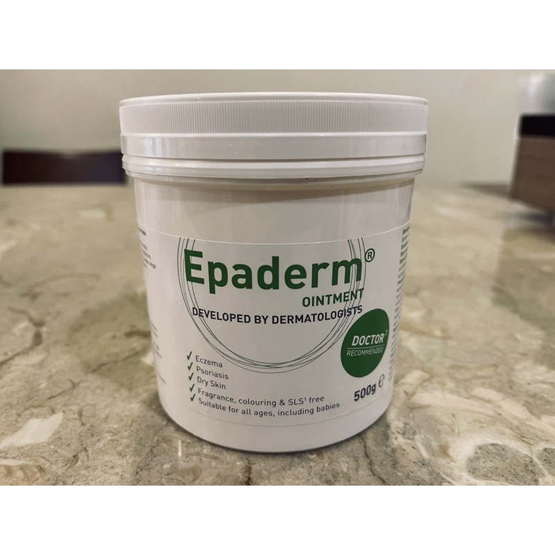 原廠現貨全新 epaderm  500g ex2022/08/28益皮特 保濕