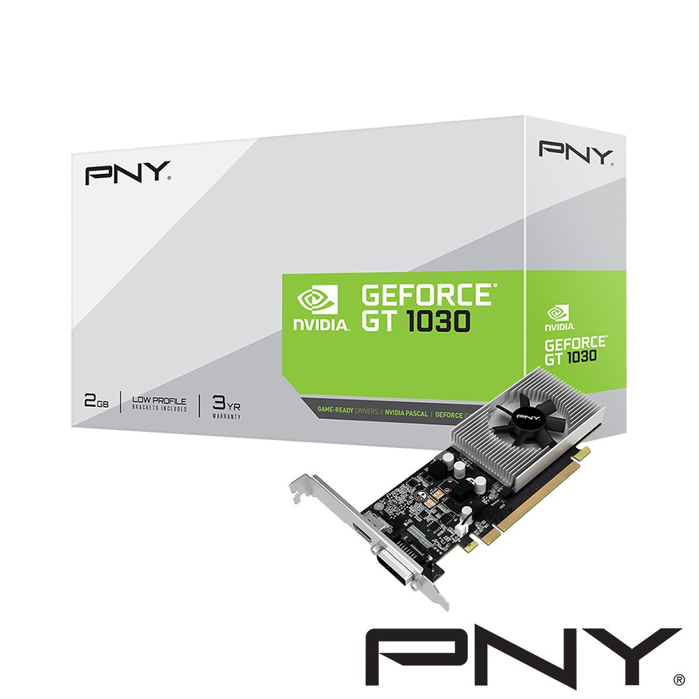 PNY GeForce GT 1030 2GB 顯示卡