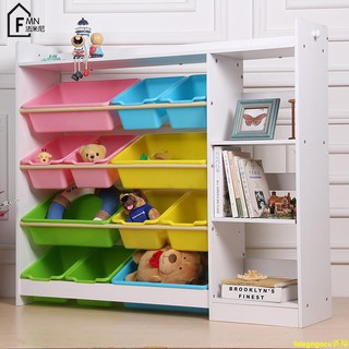 熱銷款23寶寶玩具收納架幼兒園書架玩具柜兒童玩具架置物架整理架整理架